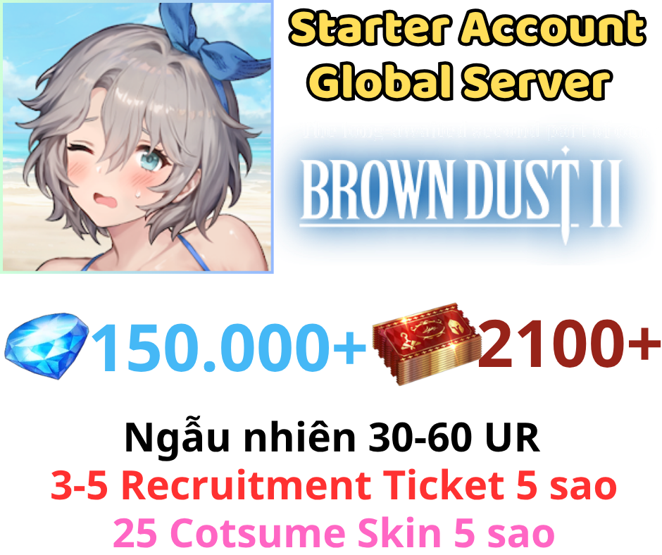 Brown Dust 2 150K+ Gem